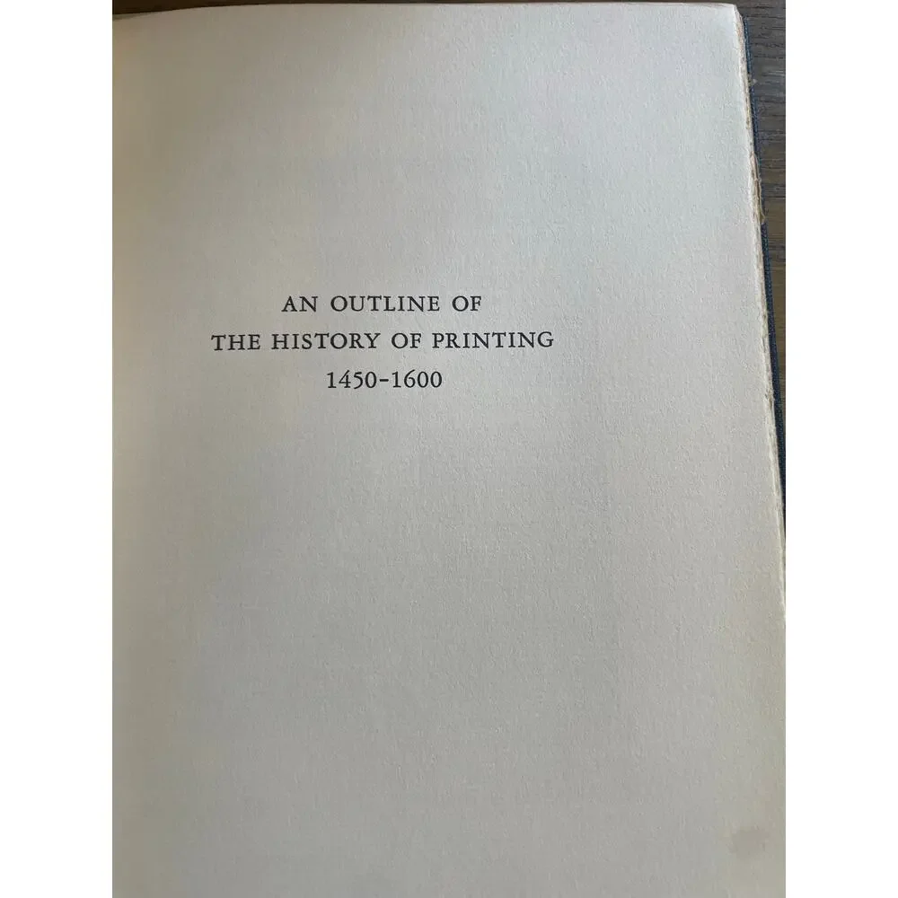 Gutenberg to Plantin George Parker Winship History of Printing Illustrated HC